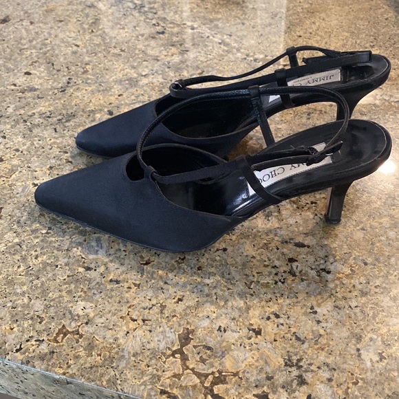 Jimmy Choo satin heels - Picture 3 of 9